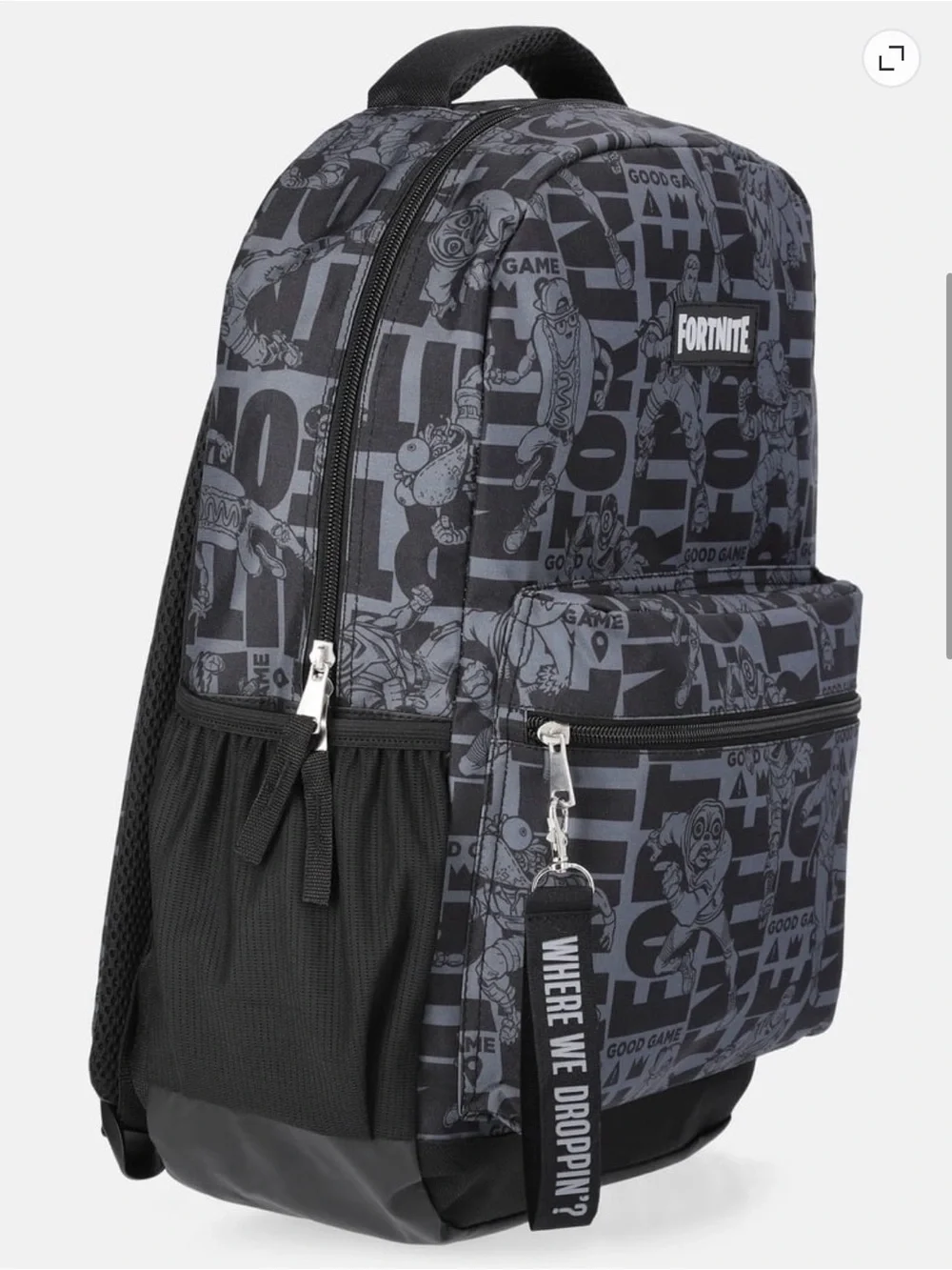 Fortnite 17” Good Game Allover-Printed Comic Backpack